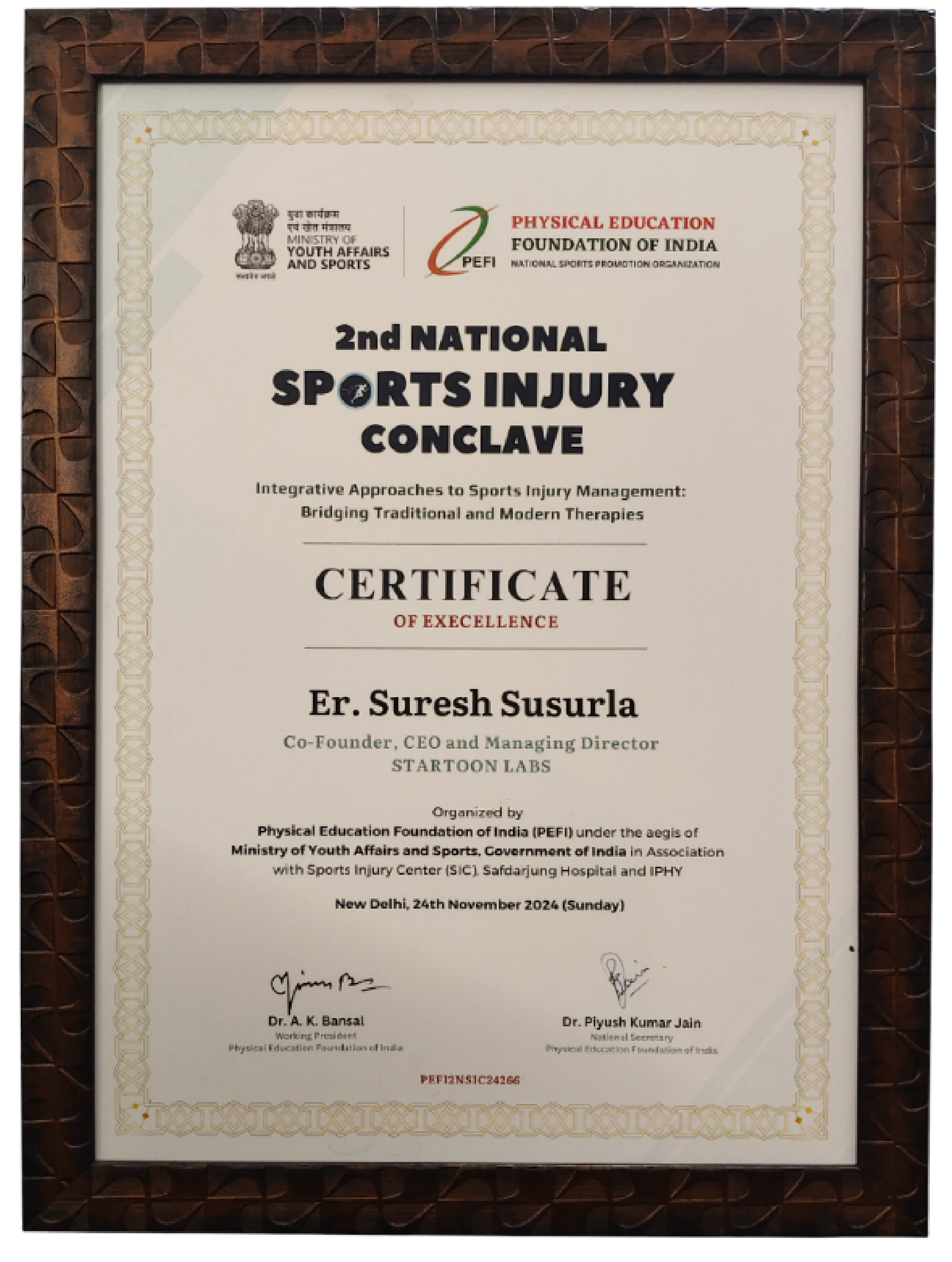 National Sports Injury Conclave